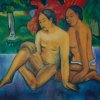 Auftragsarbeit nach Vorlage von Paul Gauguin